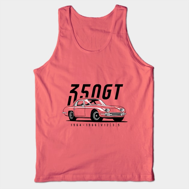 Lamborghini 350 GT Tank Top by celengan